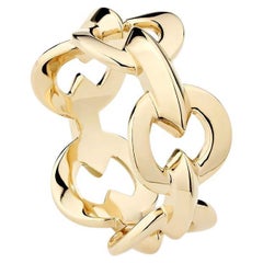 Ecksand 18k Yellow Gold Bold Chain Ring