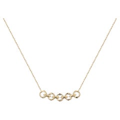 Ecksand Nine Link 18k Yellow Gold Chain Necklace