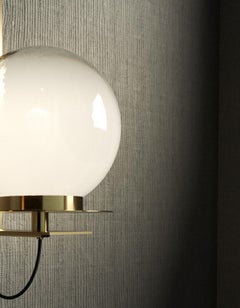 Éclat D'eau Polished Brass Applique Candle