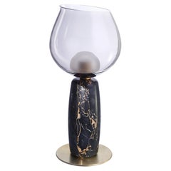Eclat I Nero Portoro Limited Edition Contemporary Table Lamp by Grzegorz Majka