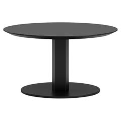 Éclat-Nightfall Aluminum Frame And Sintered Stone Round Coffee Table by SNOC