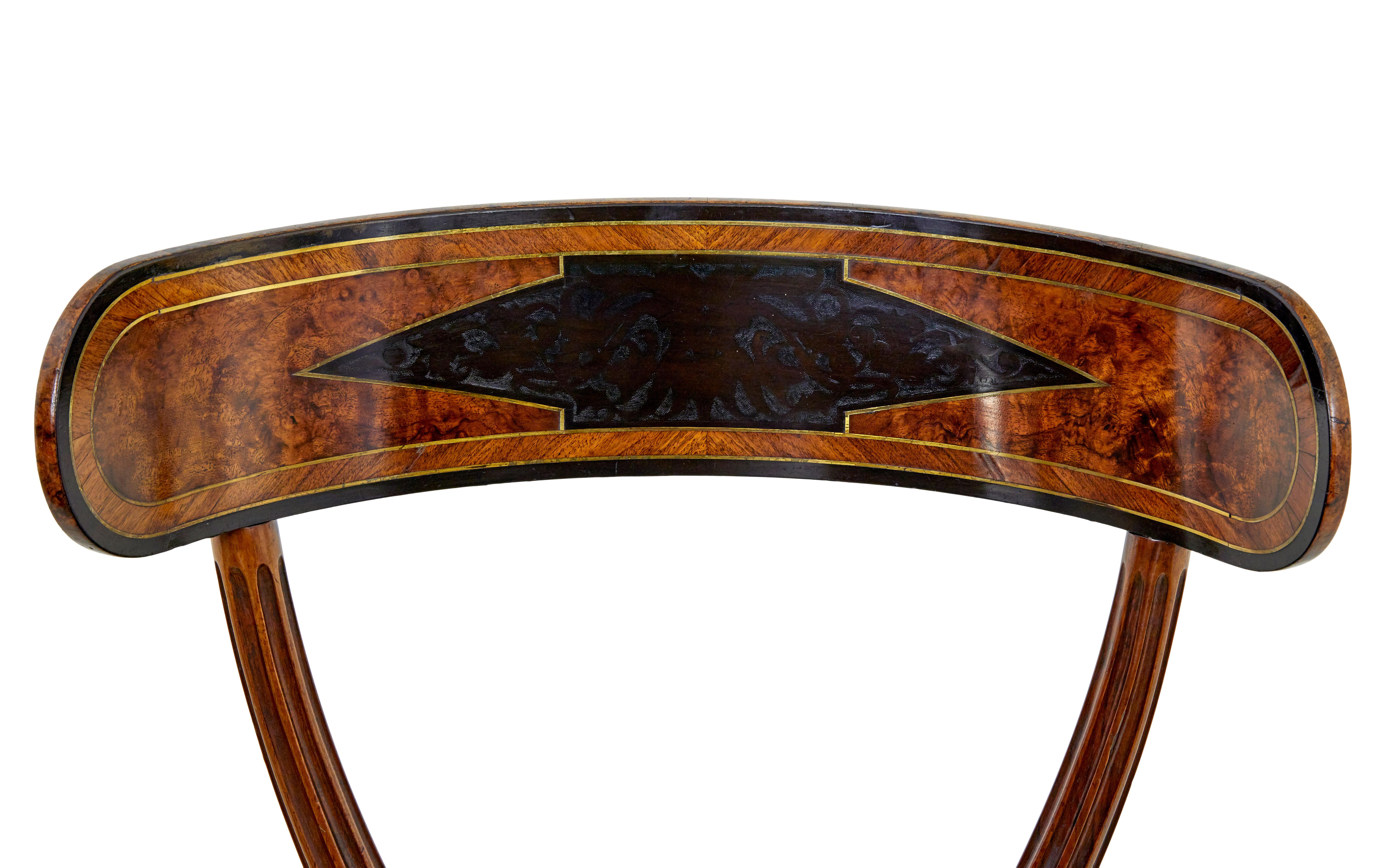 Eclectic 19th century carved walnut desk and chair For Sale 8