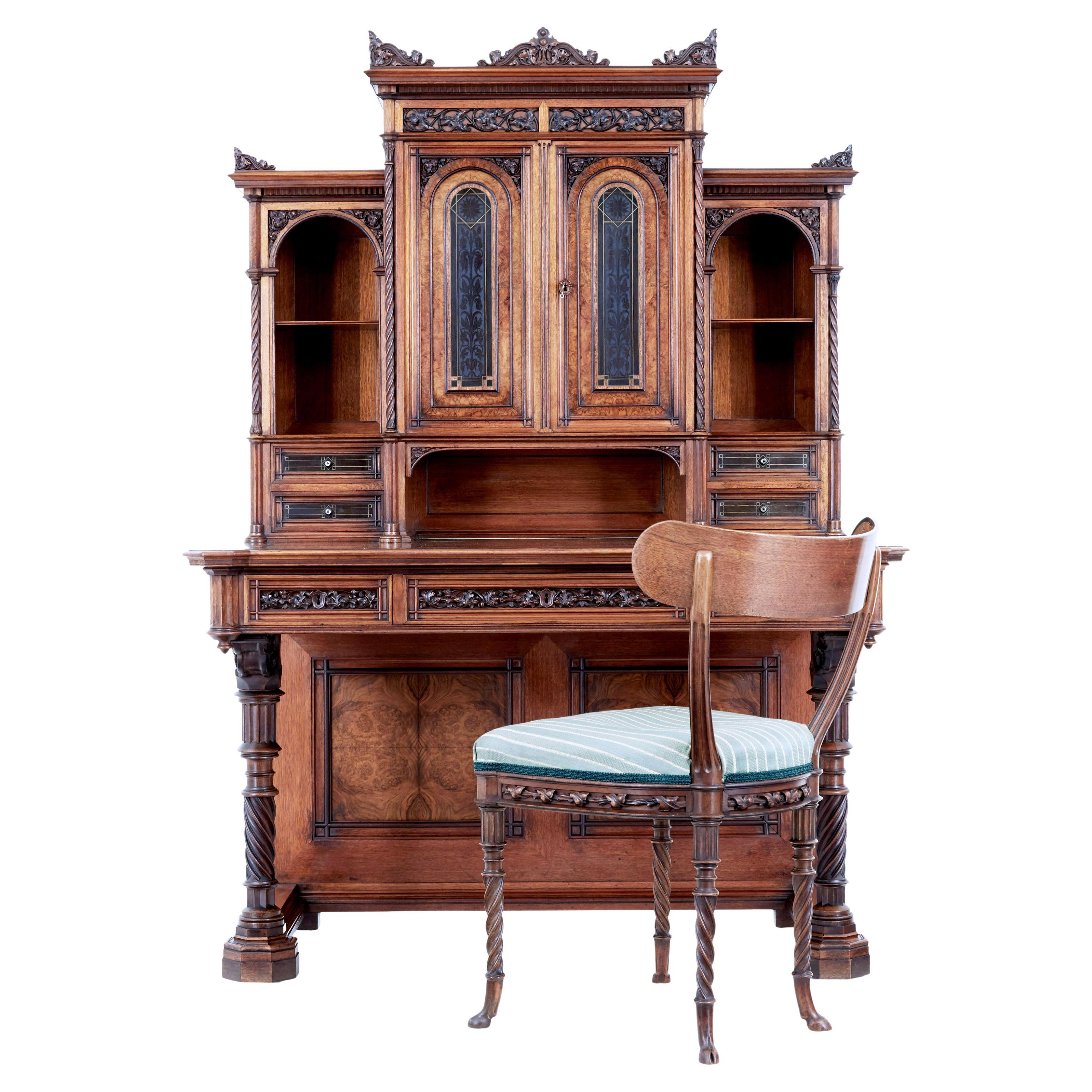 Spanish Desk, 19th c. Well carved with Griffins at 1stDibs spanish
