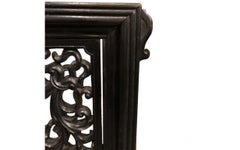 "Eclectic Anglo Carved Mirror 20th Century"