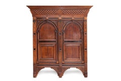 Eclectic Antique Dutch Renaissance Cabinet