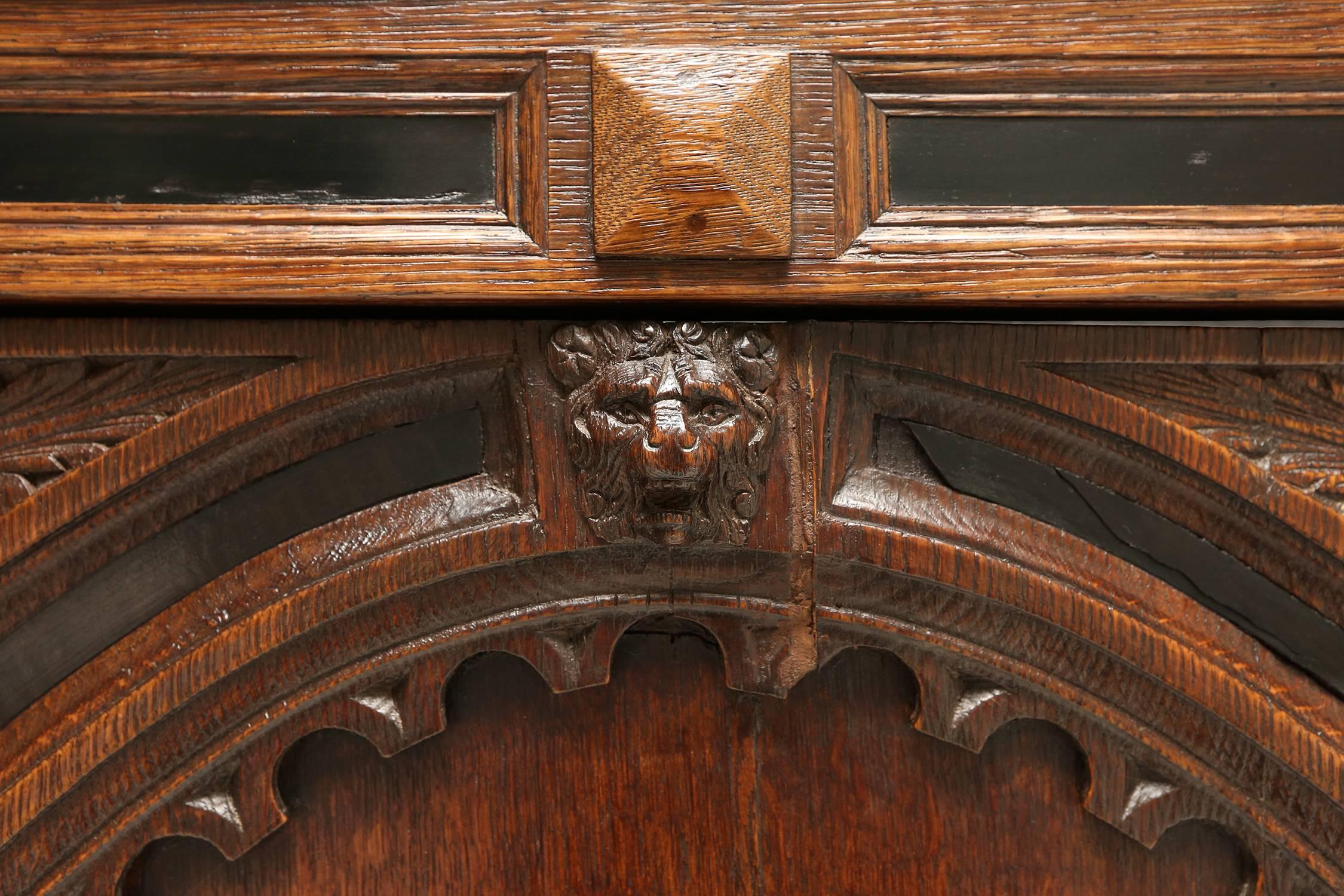 Eclectic Antique Dutch Renaissance Cabinet 2