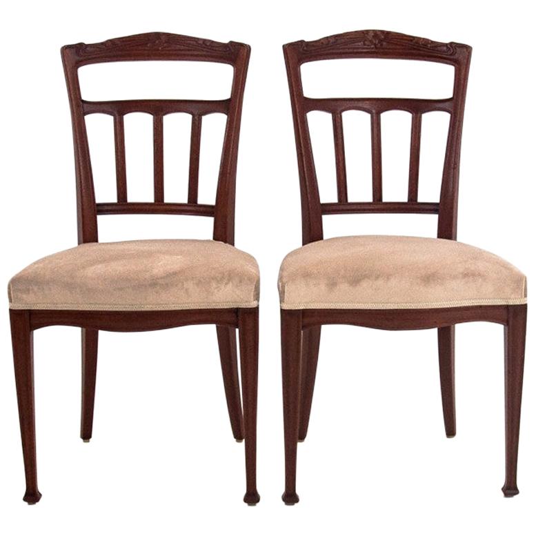 Eclectic Beech Chairs