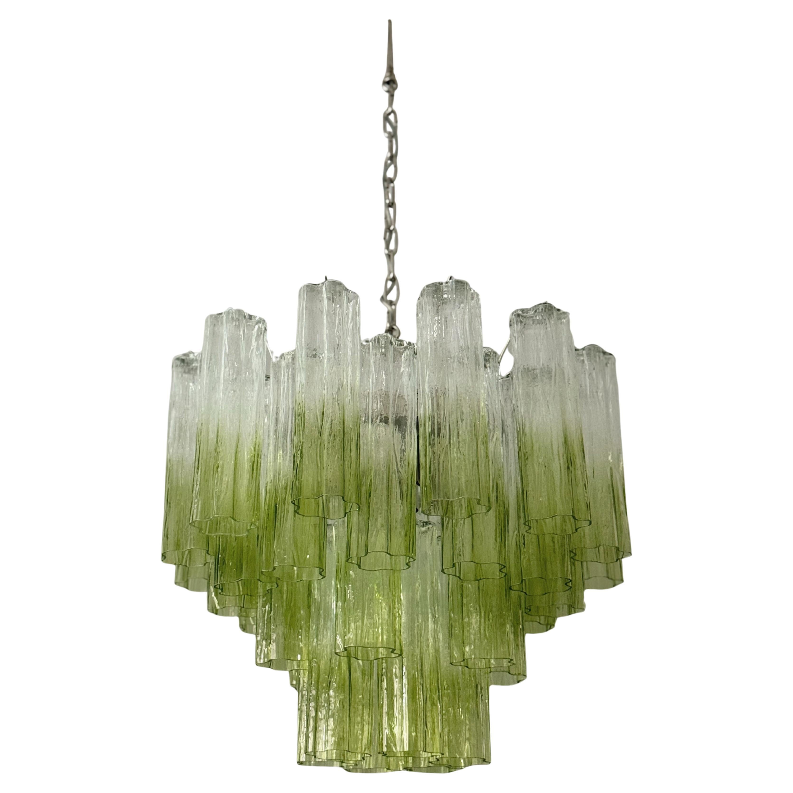 Lampadario Eclettico Greene & Greene colorato di Murano