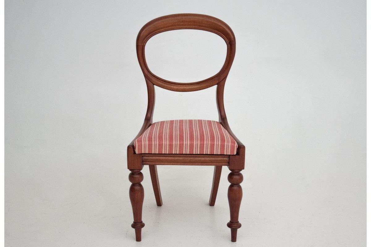 Eklektischer Stuhl aus der Zeit um 1890. im Zustand „Gut“ im Angebot in Chorzów, PL