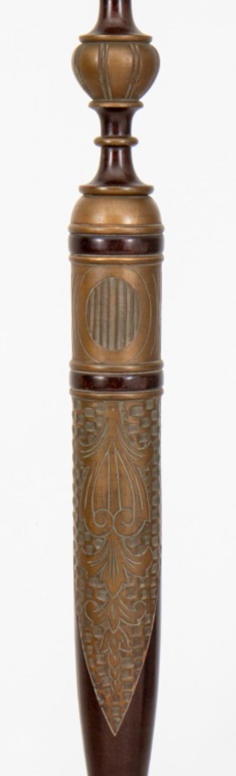 Eclectic Gilded Age Floor Lamp, ca. 1910 1