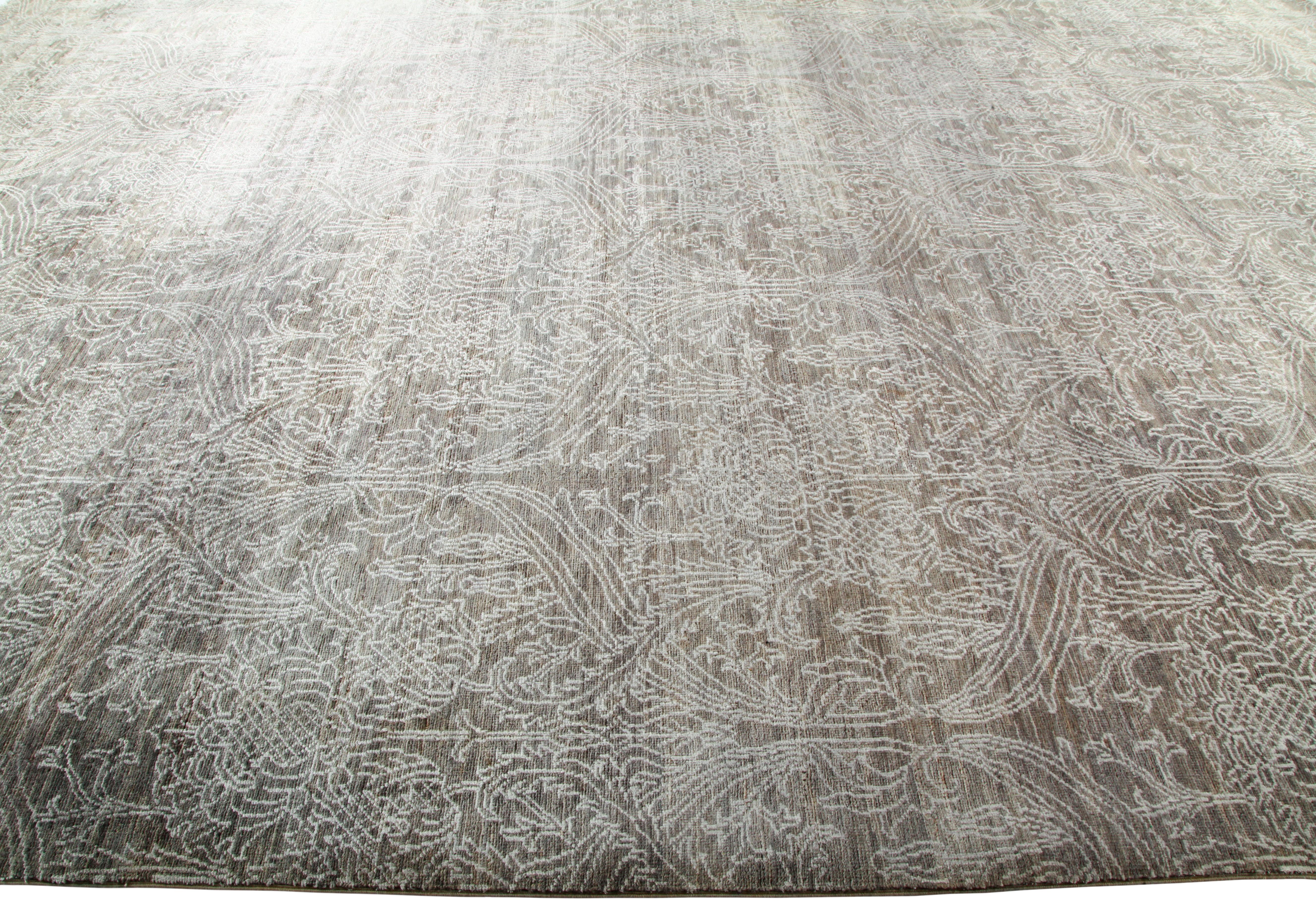 Art Deco Eclectic, Hand Knotted Area Rug