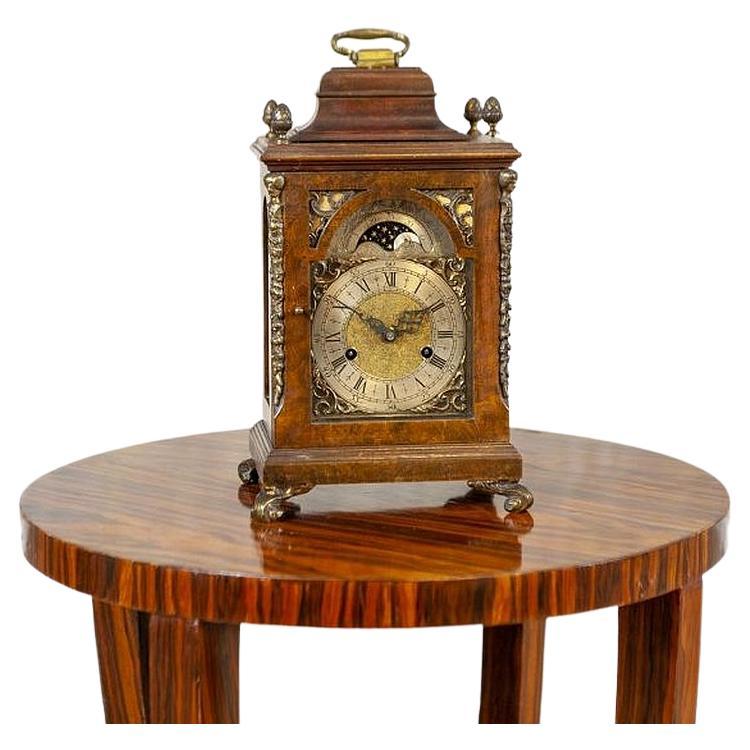 Eclectic Junghans Mantel Clock From the Early 20th Century