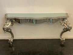 Table console éclectique conçue par Piero Figura pour Atena, années 80