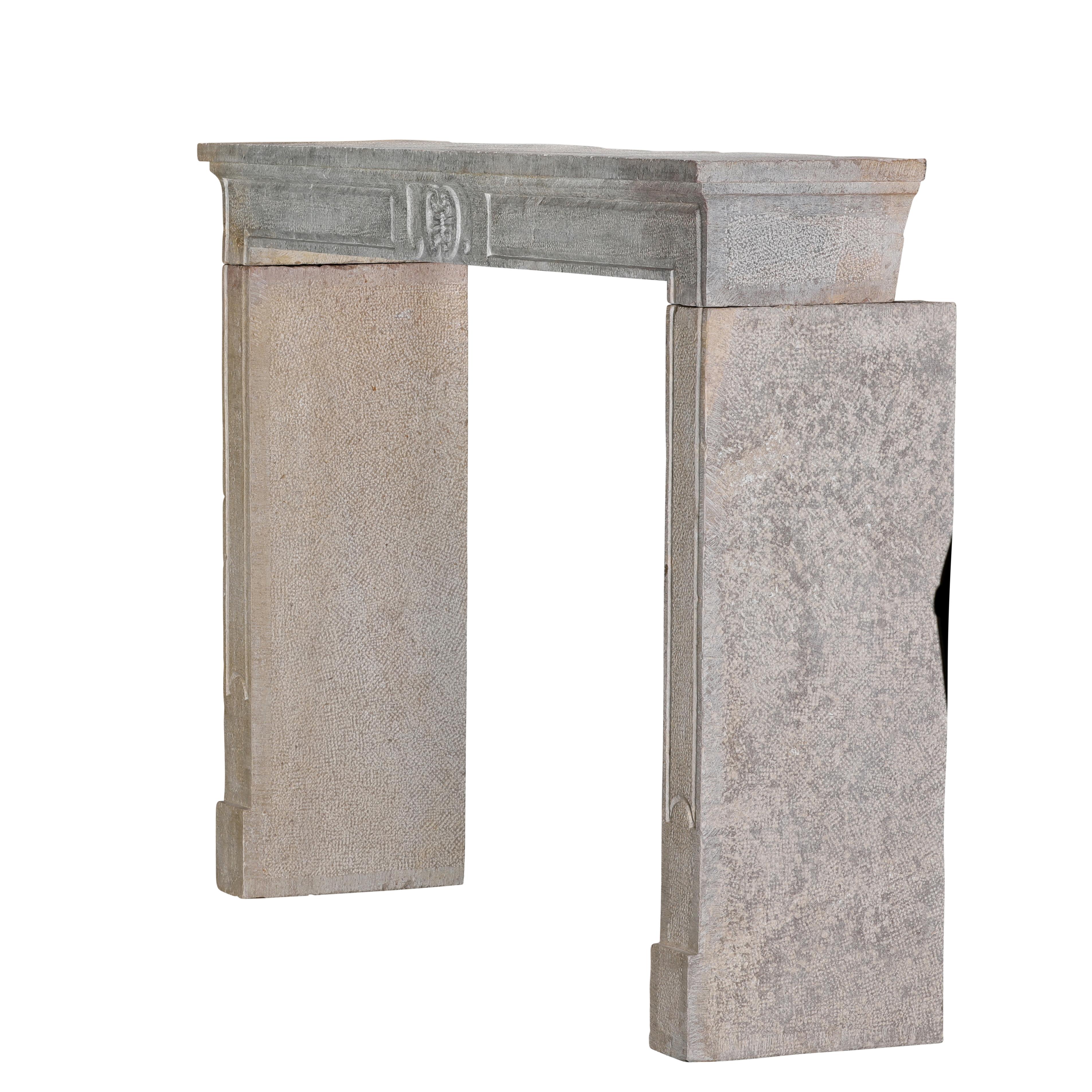 Interior ecléctico de mezcla moderna-histórica - Chimenea francesa de piedra del siglo XVIII en venta 6