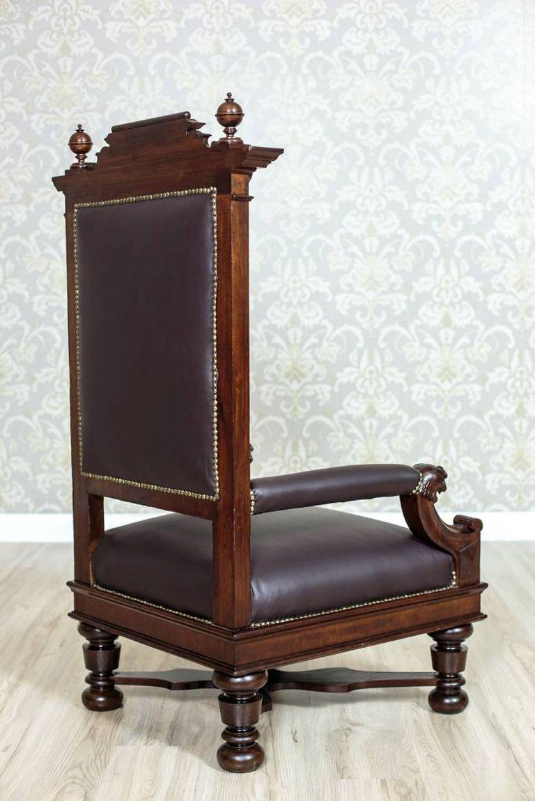 eclectic armchair