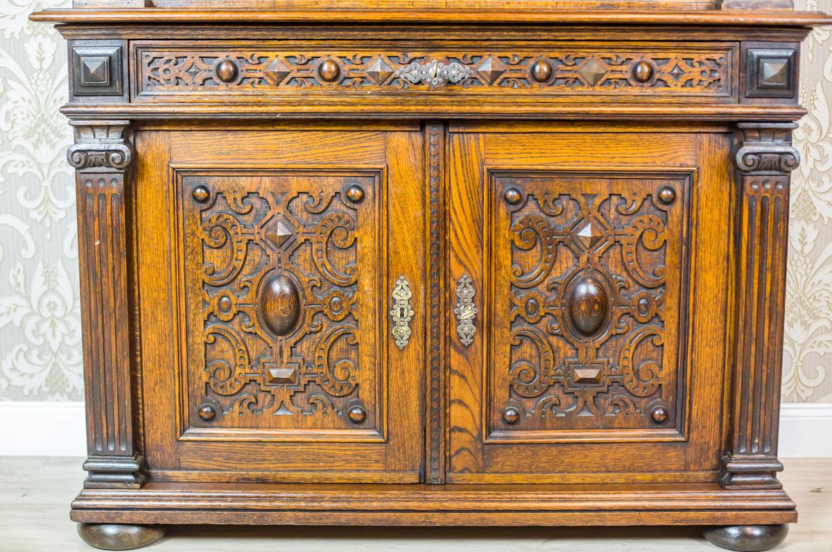 Eclectic Oak Cupboard from the 19th Century 8