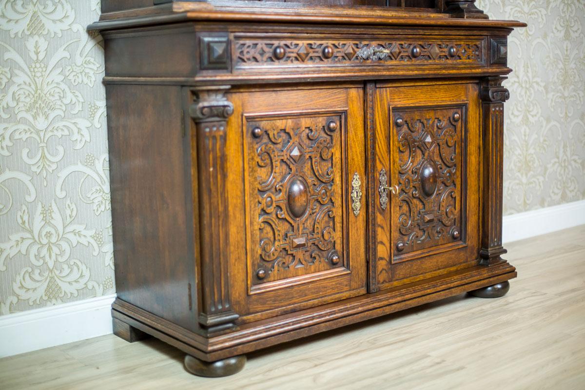 Eclectic Oak Cupboard from the 19th Century 10