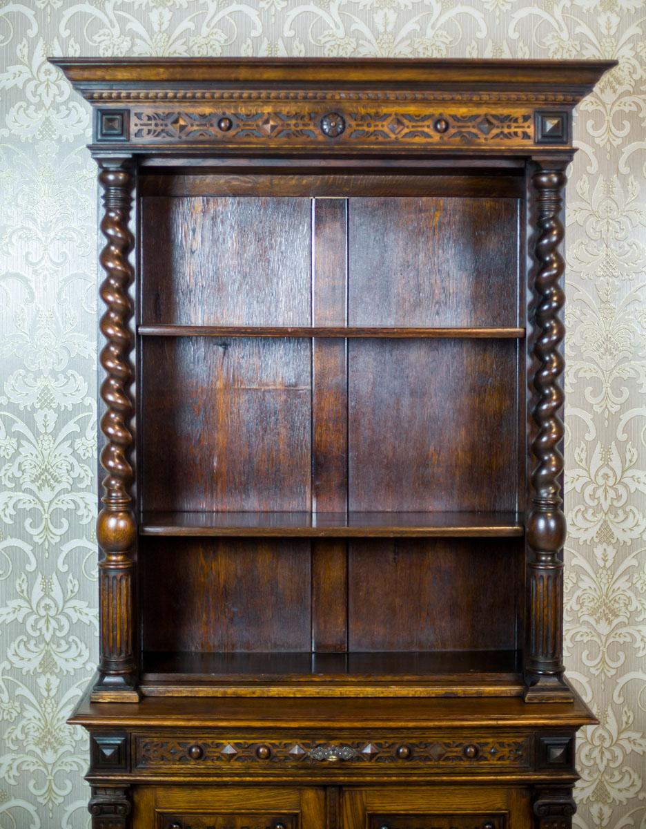 Eclectic Oak Cupboard from the 19th Century 3