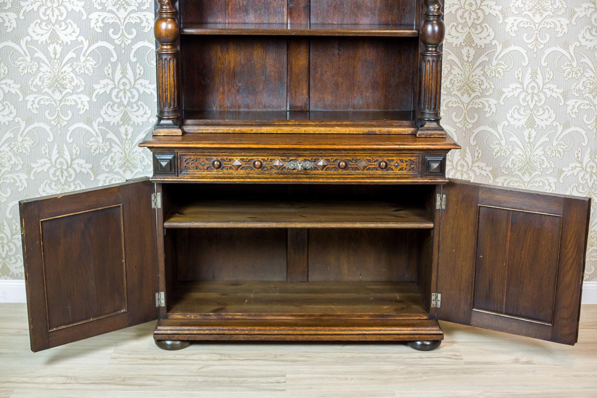 Eclectic Oak Cupboard from the 19th Century 4
