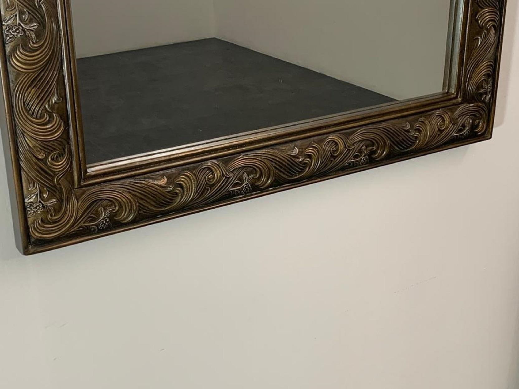 American Eclectic Polychrome Mirror from Lam Lee Group, 1990s For Sale