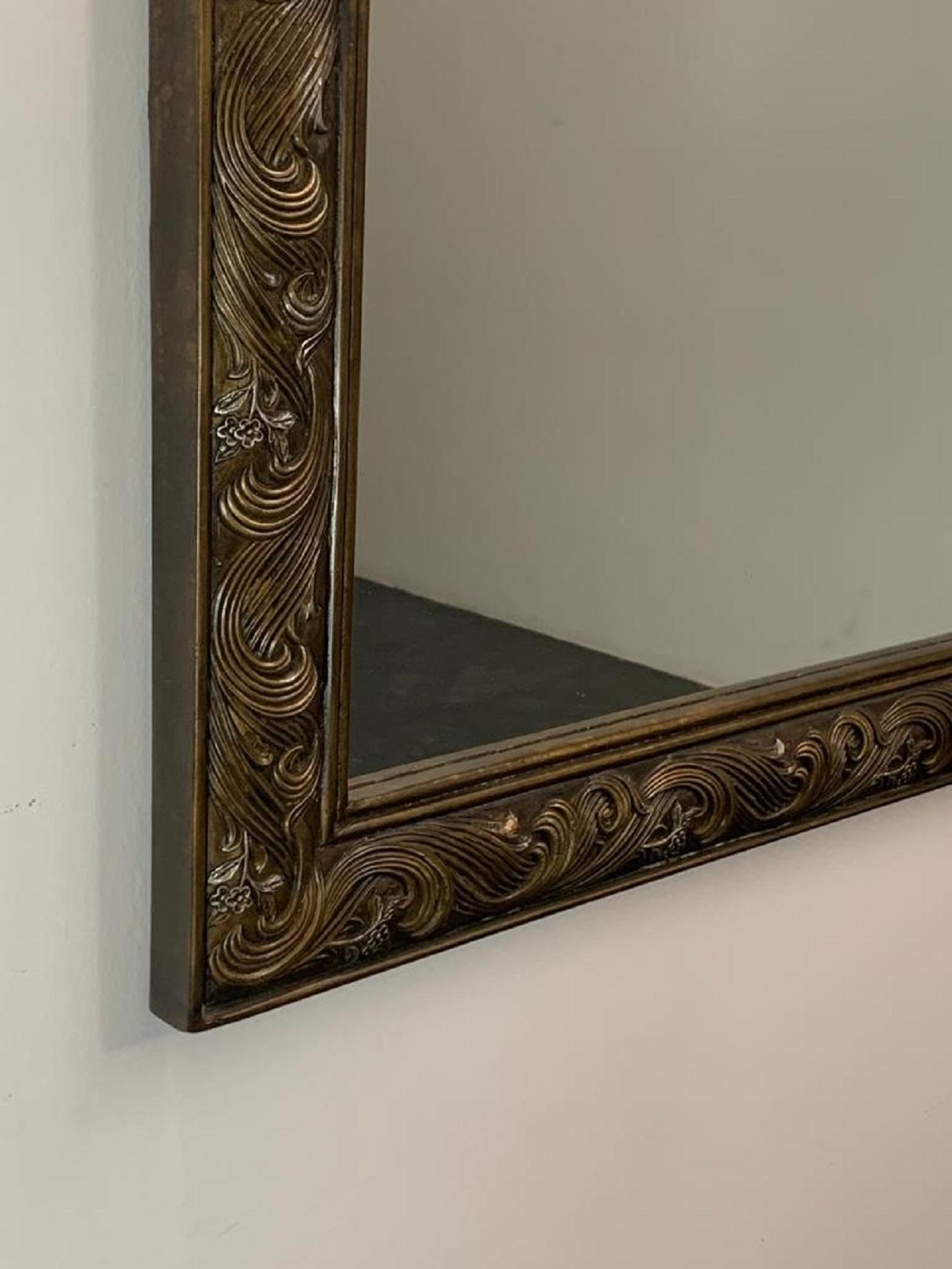 Late 20th Century Eclectic Polychrome Mirror from Lam Lee Group, 1990s For Sale