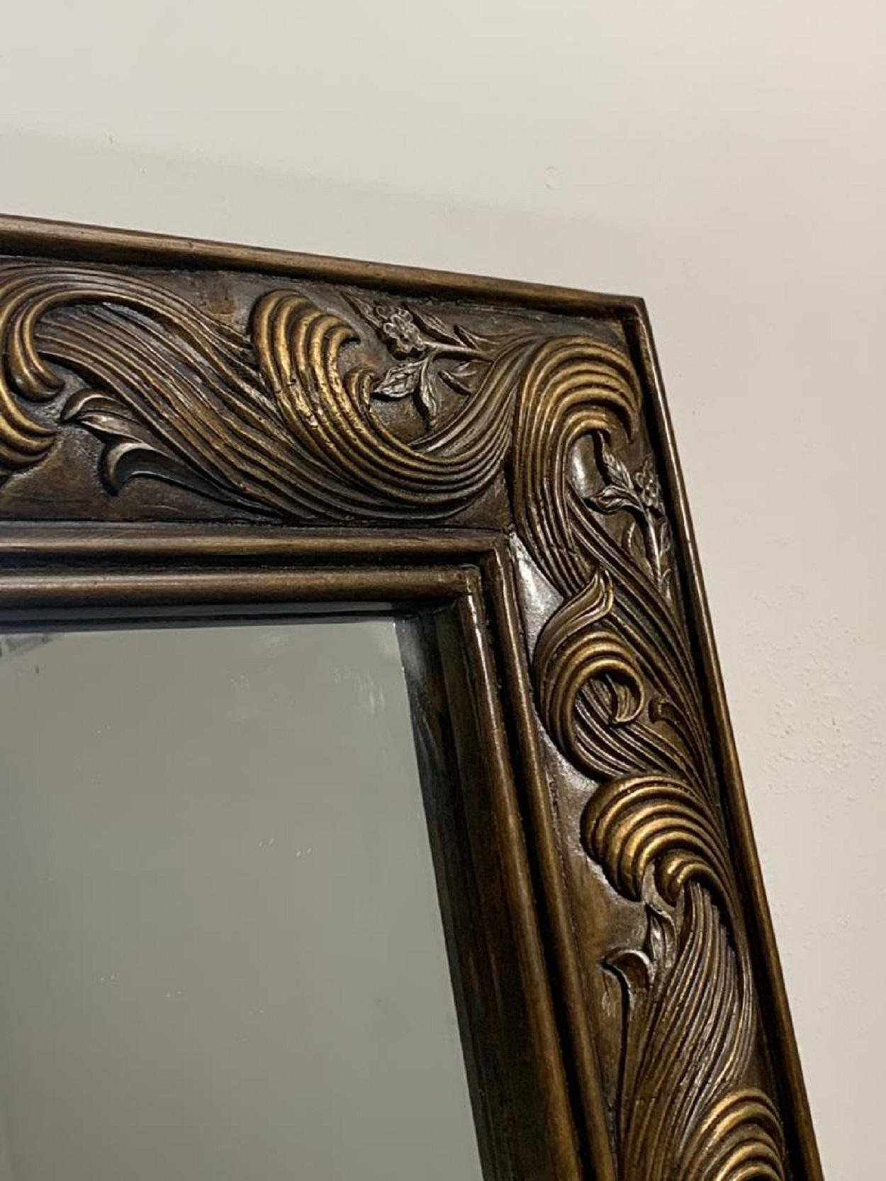 Eclectic Polychrome Mirror from Lam Lee Group, 1990s For Sale 3