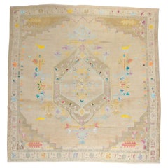 Eclectic Turkish Room Size Square Rug