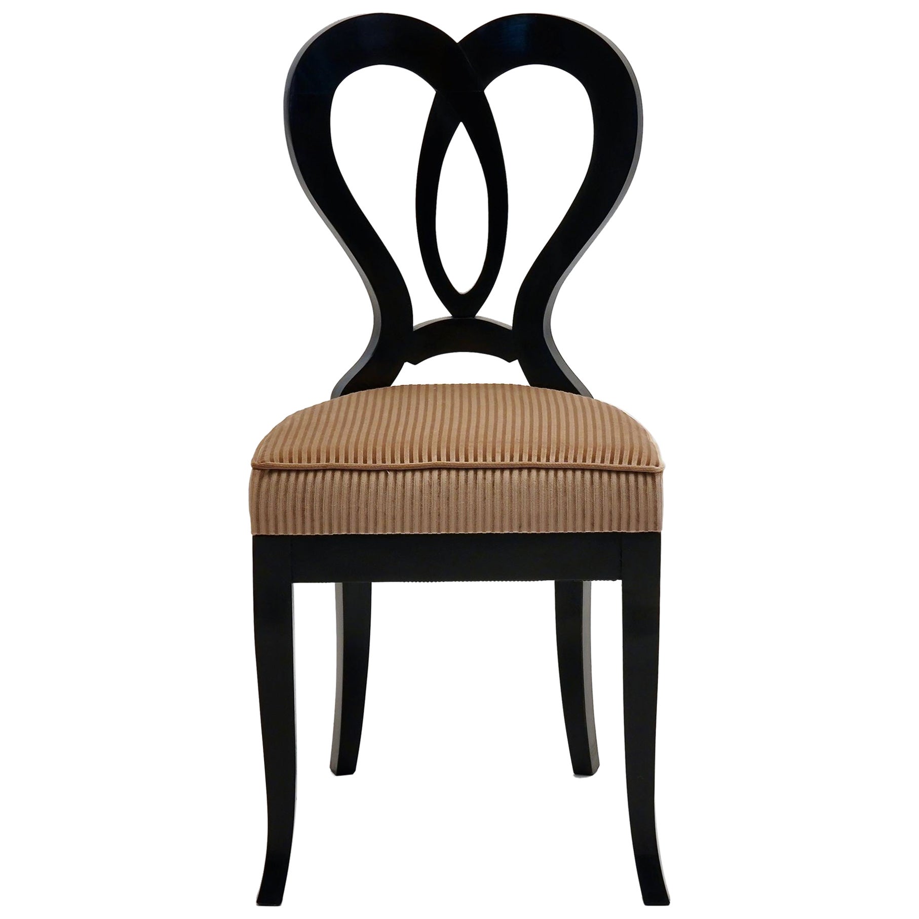 Eclectica. Biedermeier Chair Collection. Model No. Clara-Luise, Ausführung Ebonisiert