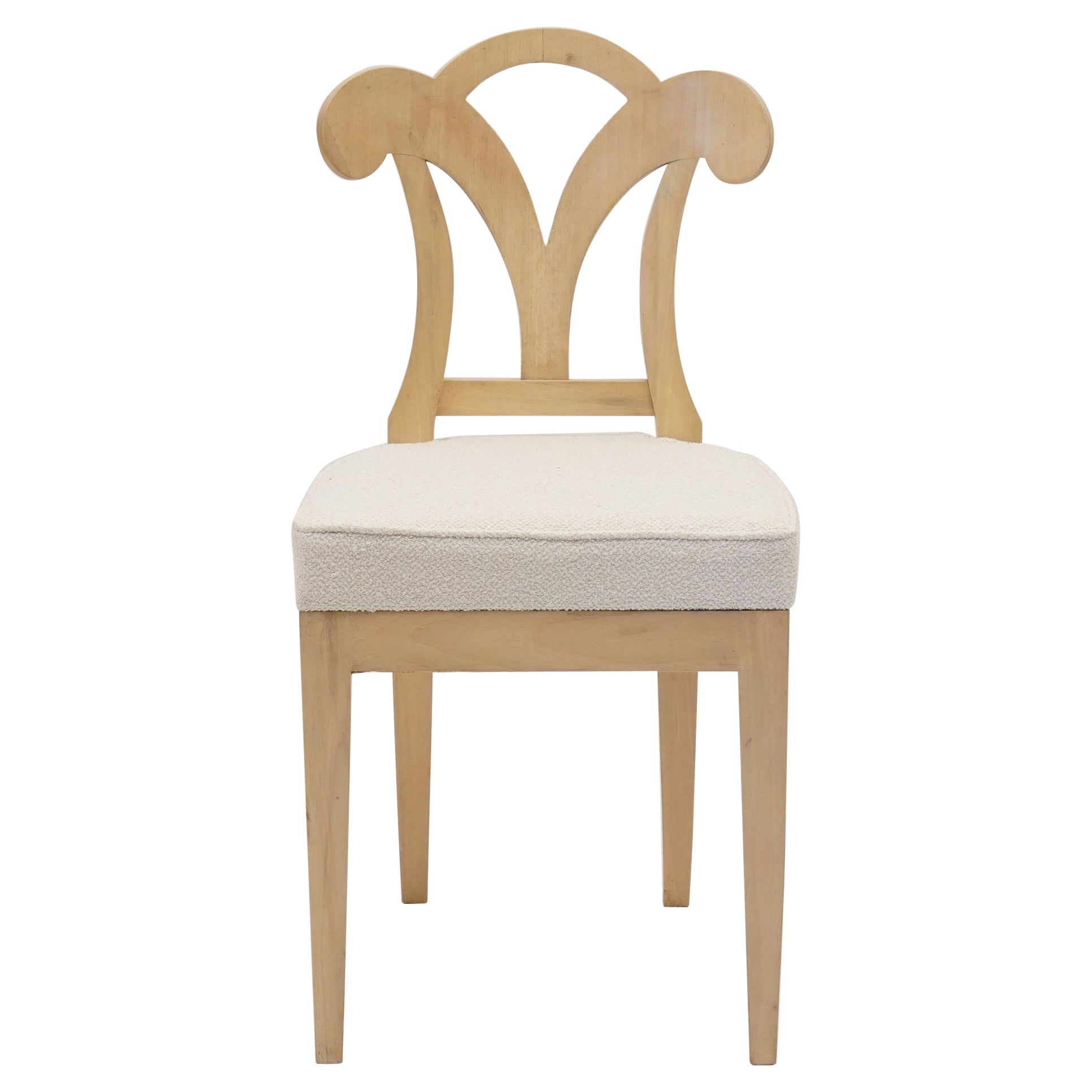 Eclectica. Biedermeier Chair Collection. Model No. Johanna-Sophie, weiße Ausführung