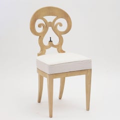 Eclectica. Biedermeier Chair Collection. Model No. Maria-Theresia, weiße Ausführung