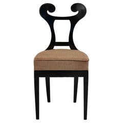 Eclectica. Biedermeier Chair Collection. Model Otto-Karl, Ebonized finish