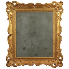 Ecletic Wall Mirror, Mercury, Italy, 19th Century