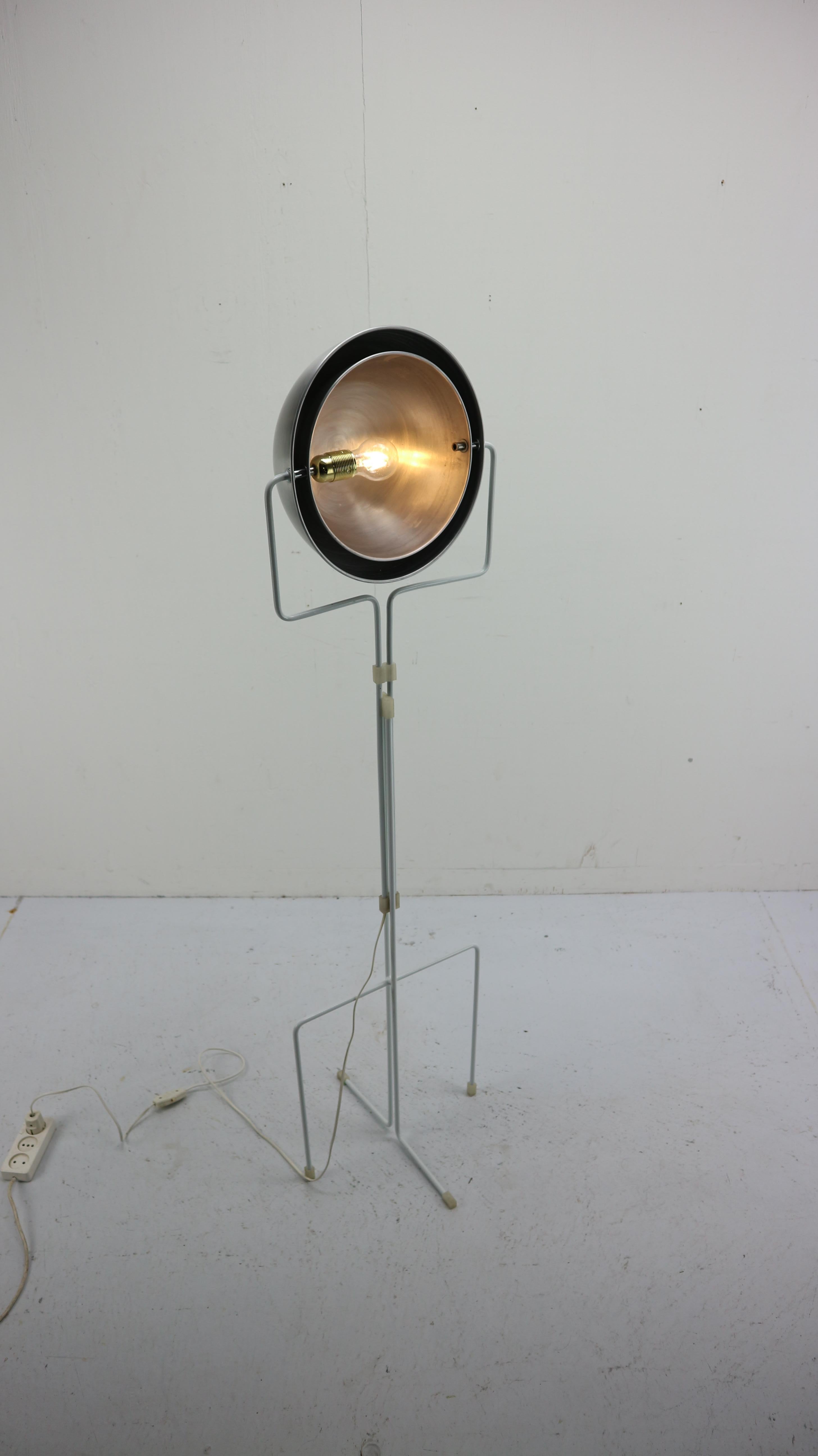 Eclips Floor-Lamp by Evert Jelle Jelles for 'RAAK', 1960s In Good Condition In The Hague, NL