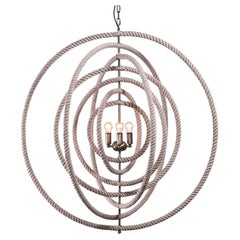 Eclips Round Rope Chandelier