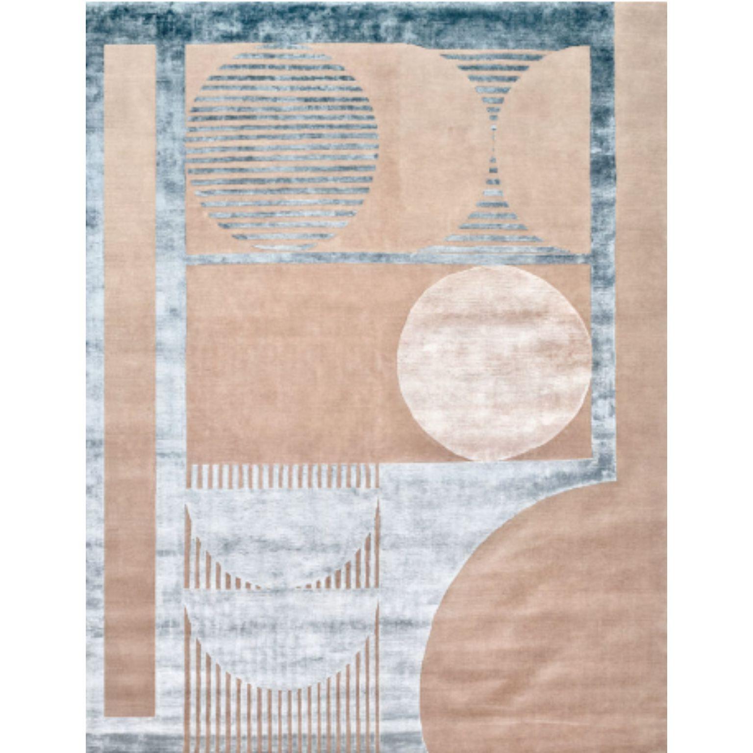 ECLIPSE 200 rug by Illulian
Dimensions: D 300 x H 200 cm 
Materials: Wool 50%, silk 50%
Variations available and prices may vary according to materials and sizes.

Illulian, historic and prestigious rug company brand, internationally renowned