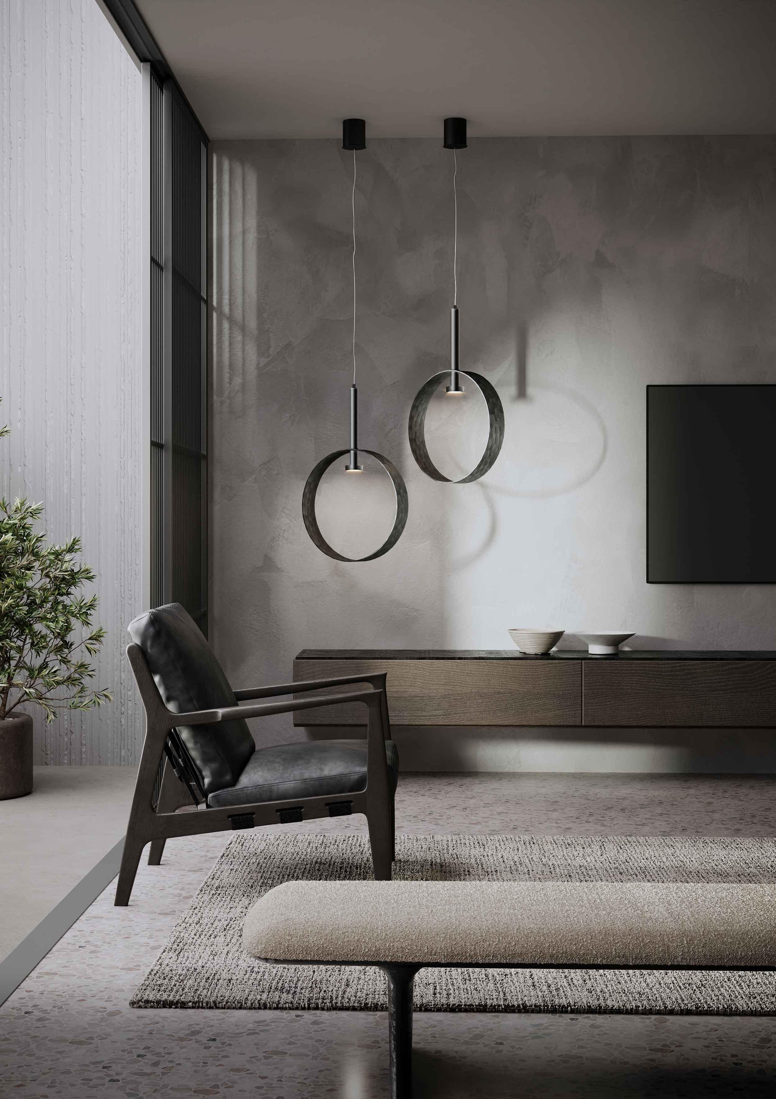 Lampada da soffitto The Eclipse, 21643, di Stillux Illuminazione
Dimensioni: D 31 x H 50 cm.
Materiali: Acciaio, ferro.

Disponibile in foglia d'oro, foglia d'argento, nero velluto o champagne. Contattateci.

Tutte le nostre lampade possono essere
