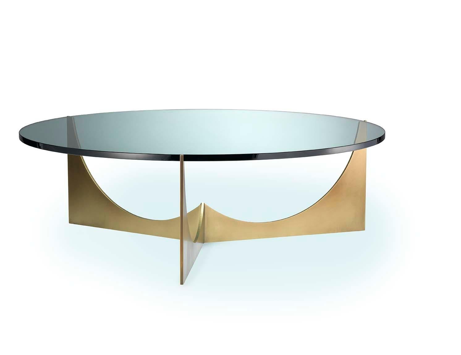 Contemporary Eclipse Coffee Table; 43 3/8