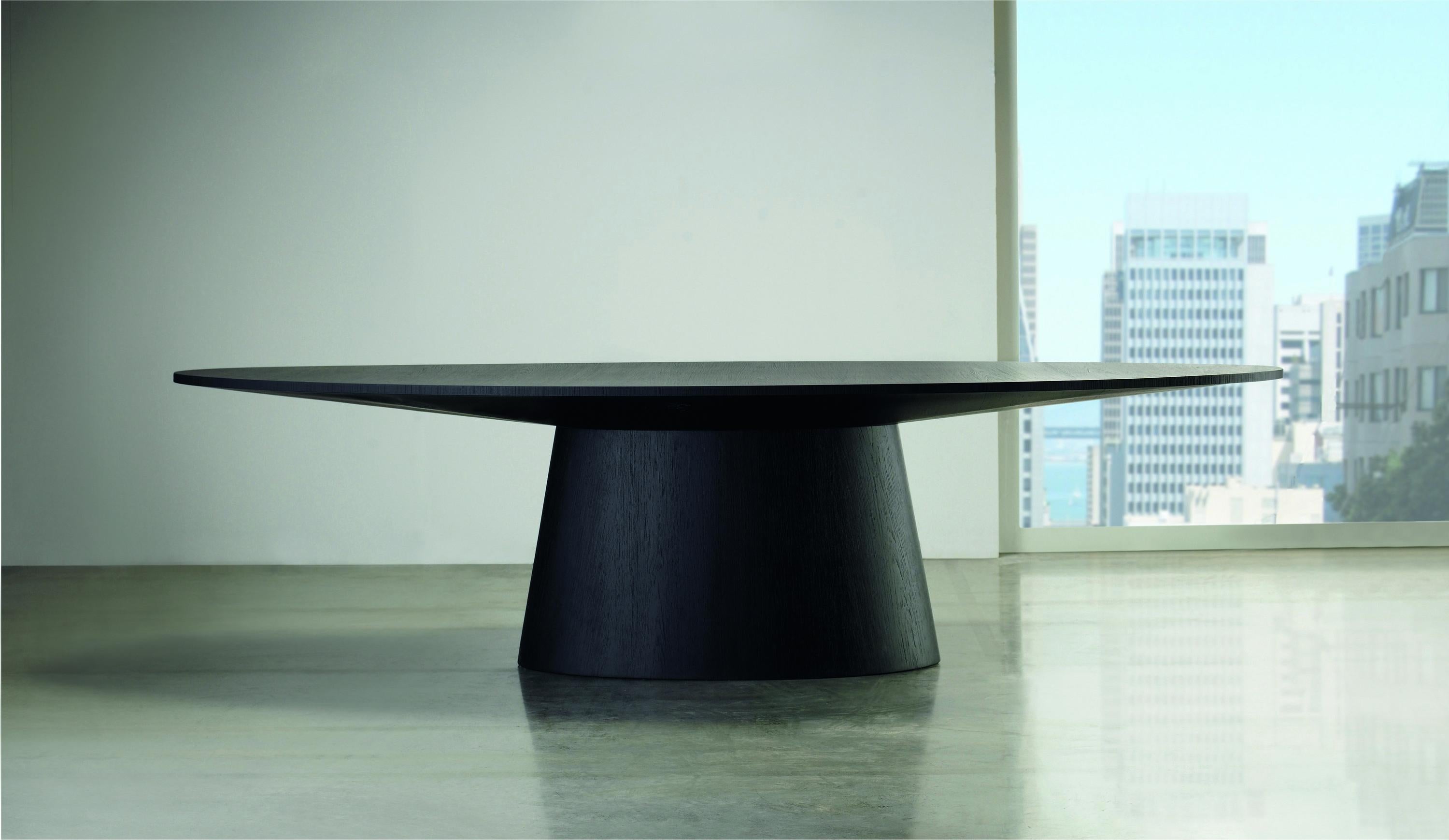 Eclipse Dining Table by Doimo Brasil
Dimensions: W 200 x D 110 x H 75 cm 
Materials: Top: Veneer.

Also available in W 220 x D 110, W 240 x D 110, W 260 x D 110, W 290 x D 110, W 350 x D110. Please contact us.

With the intention of providing good