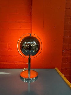 Lampe « Eclipse » en métal chromé, vers 1960/1970