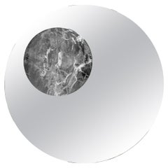 Eclipse Mirror with Marble Detail