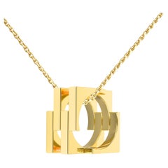 Colgante modular Eclipse de oro de 18 quilates