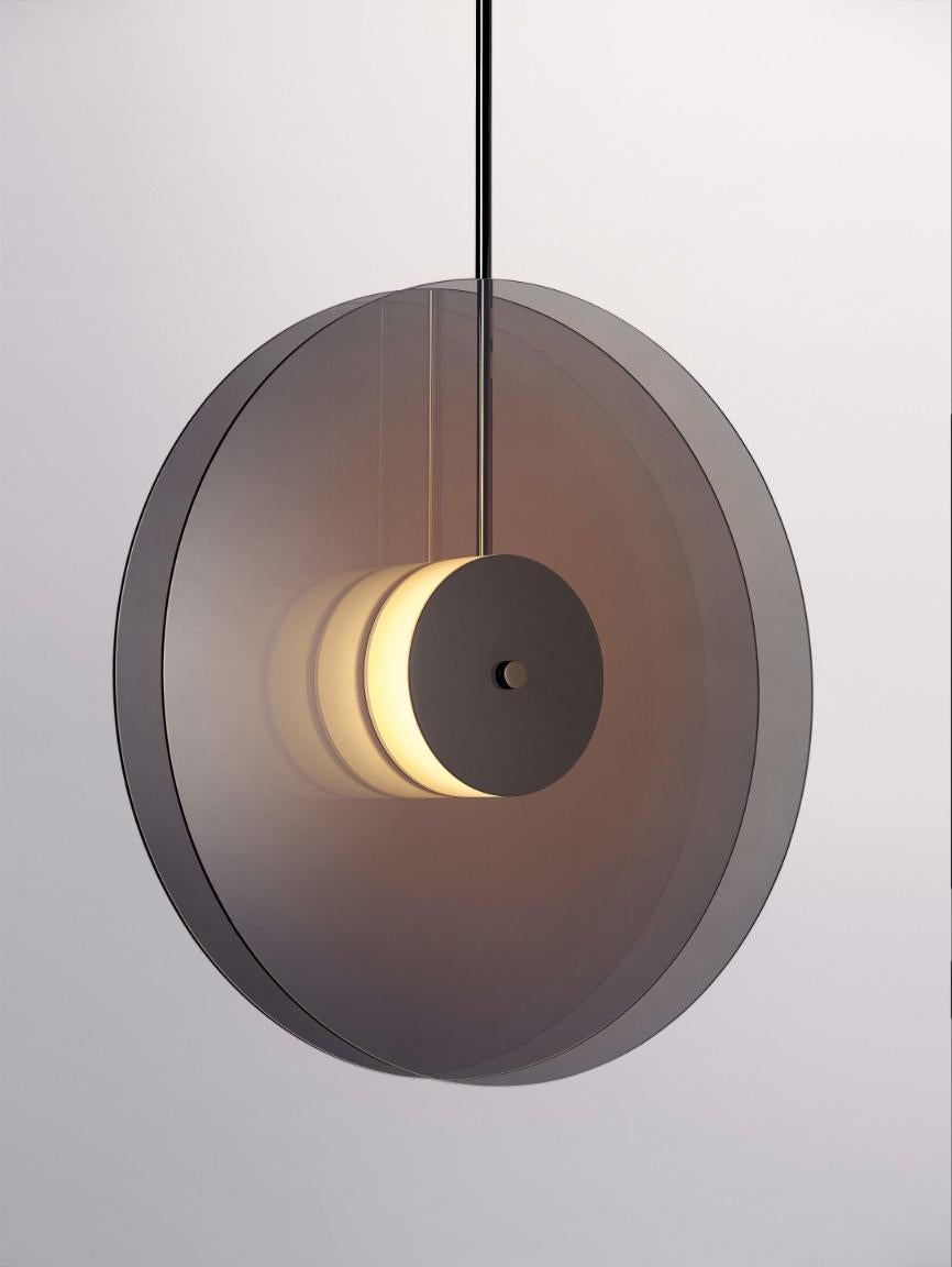 Moderne Lampe à suspension Eclipse de Dechem Studio en vente