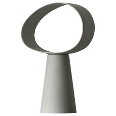 Lampada da tavolo The Eclipse in ceramica bianca di E. White