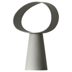 Lampe de bureau Eclipse en céramique blanche par E-GGS