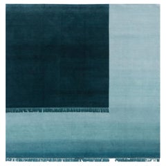 Eclipse Uranus, Rug and Wall Tapestry Nepal Highland Wool and Cotton Berry Red