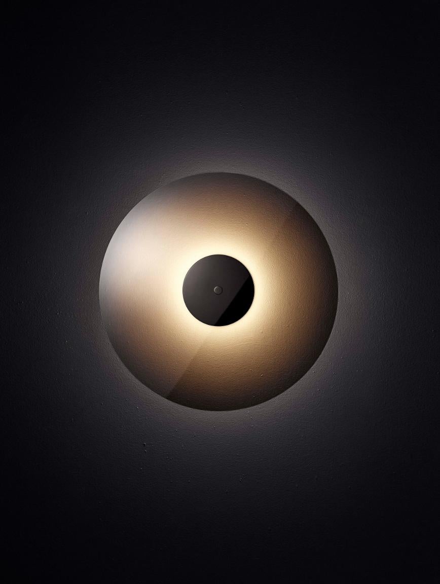 Czech Eclipse Wall Light by Dechem Studio For Sale