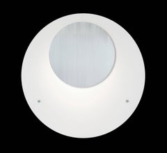 Eclipse Wall Sculpture, Round Glass Panel