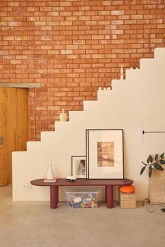 Eclipso 180 Low Coffee Table in Veneered MDF & Recycled Aluminum by Jaime Hayon