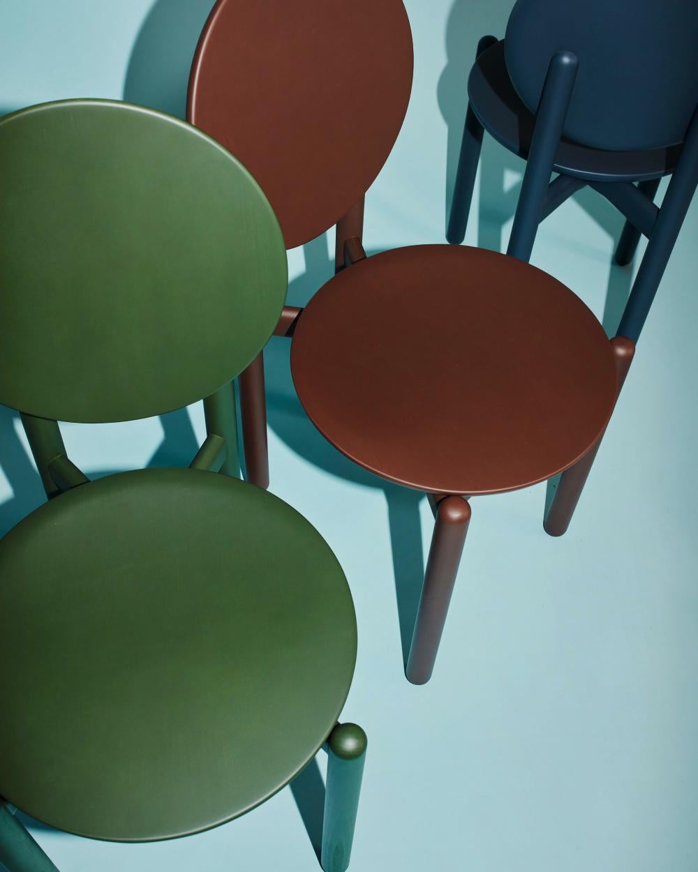 ECLIPSO Stuhl in Brown von Sabine Marcelis für BD Barcelona im Zustand „Neu“ im Angebot in Brooklyn, NY