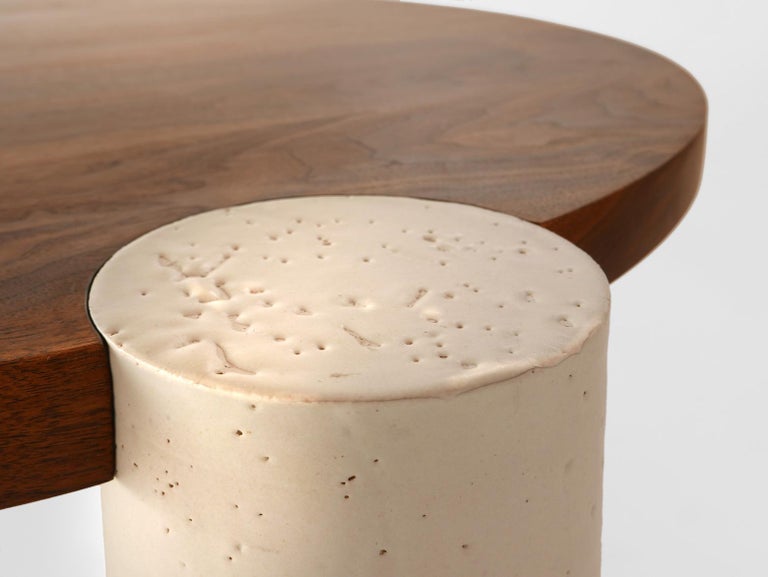 'Ecliptic' Round Coffee Table in American Black Walnut and ...